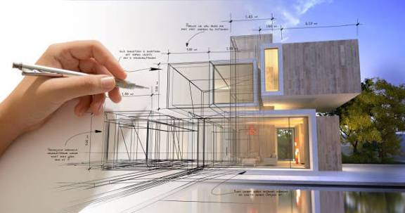 equipo de arquitectura y construcción trabajando en un proyecto