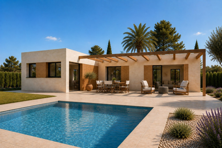 interior de vivienda diseñada por Azurio Properties